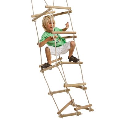 Веревочная лесенка на 4 стороны для детской площадки