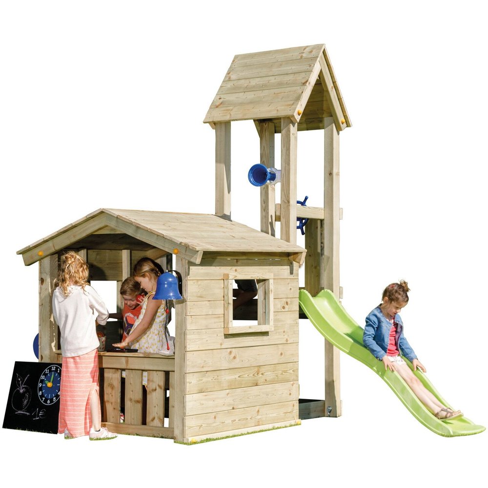 Детская игровая башня с домиком Blue Rabbit LOOKOUT